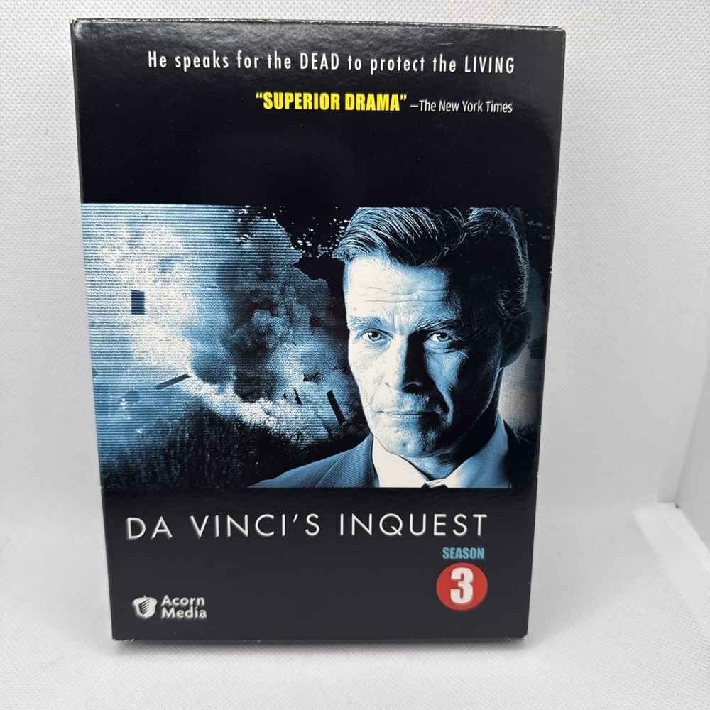 Da Vinci's Inquest - Season 3 (DVD, 2008, 4-Disc Set, Boxed Set)